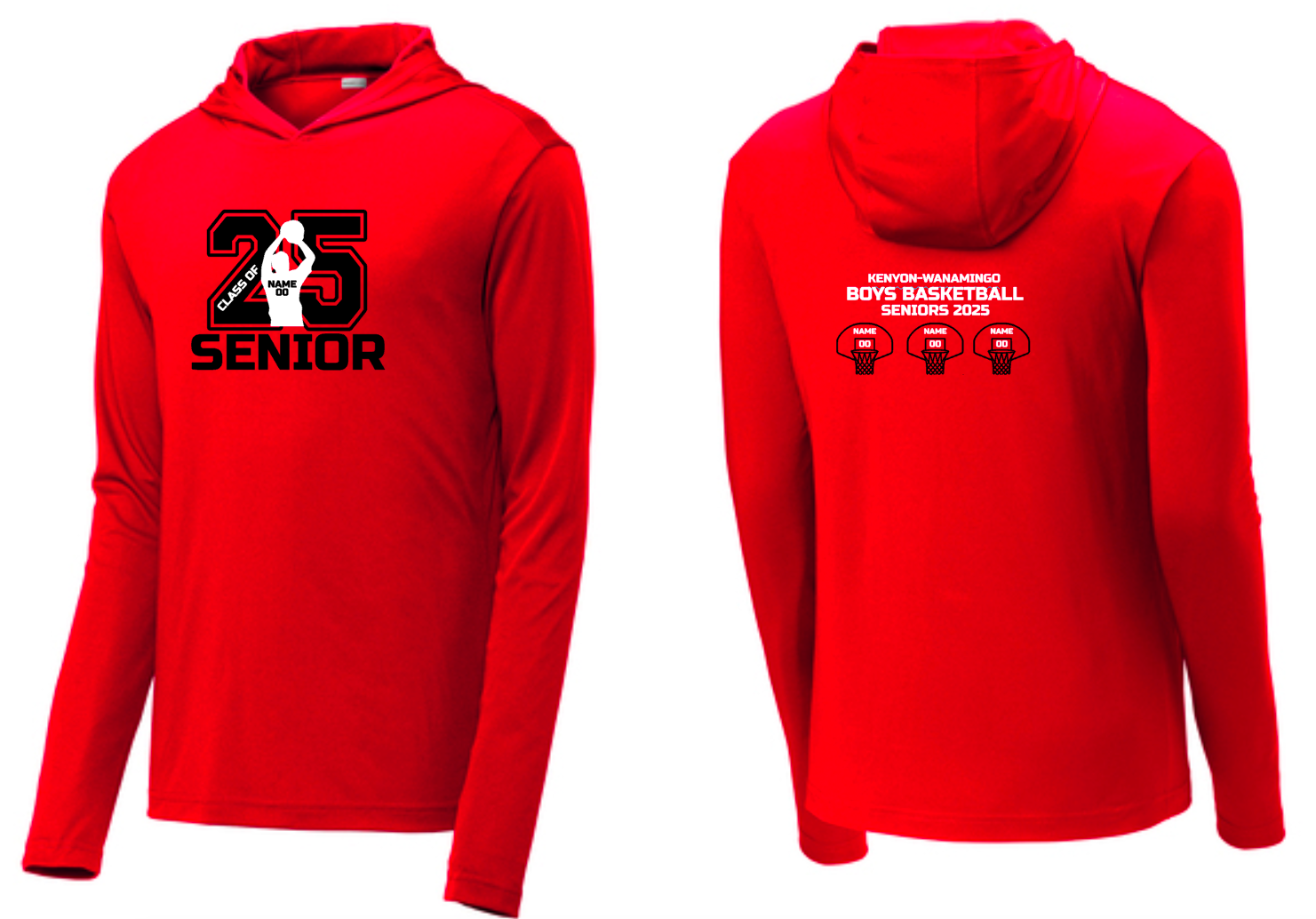Knights Senior Boys Performance Hooded Tee