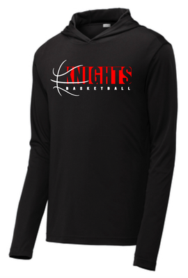 Knights Basketball #2 Performance Hooded Tee
