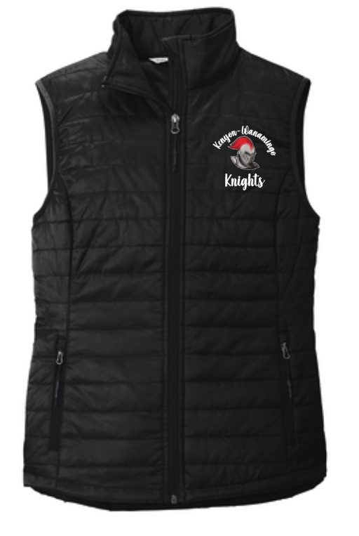 Kenyon-Wanamingo Women&#39;s Packable Puffer Vest