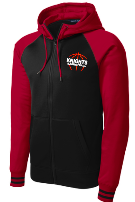 Knights Basketball Colorblock Zip Up
