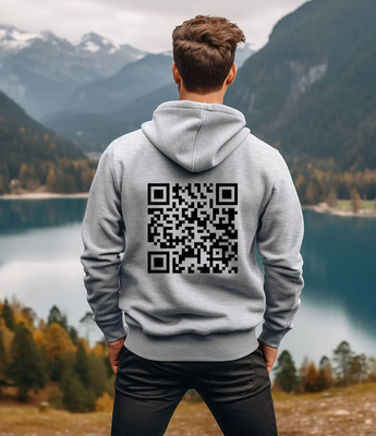 Naughty Swear Word QR Code Shirt