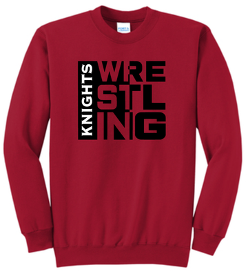 KW Knights Wrestling Crewneck Sweatshirt #2