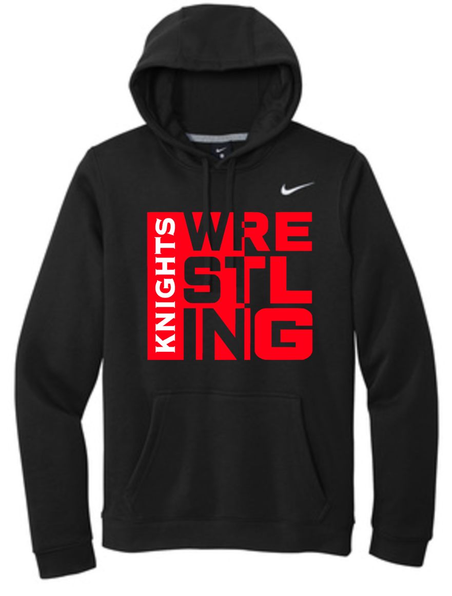 KW Knights Wrestling Nike Hooded Sweatshirt #2