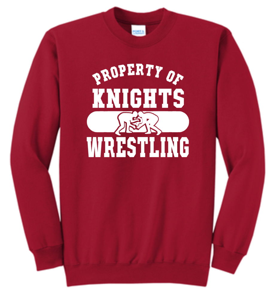 KW Knights Wrestling Crewneck Sweatshirt #1