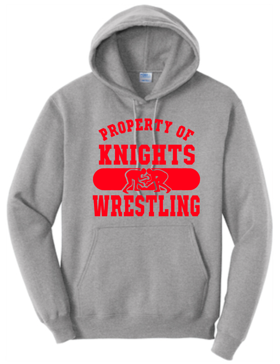 KW Knights Wrestling Hooded Sweatshirt #1
