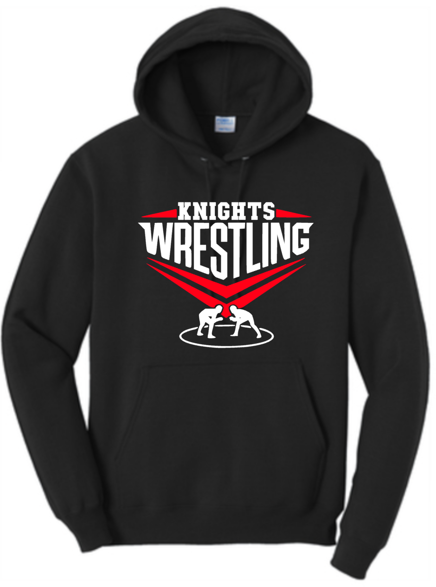 KW Knights Wrestling Hooded Sweatshirt #3