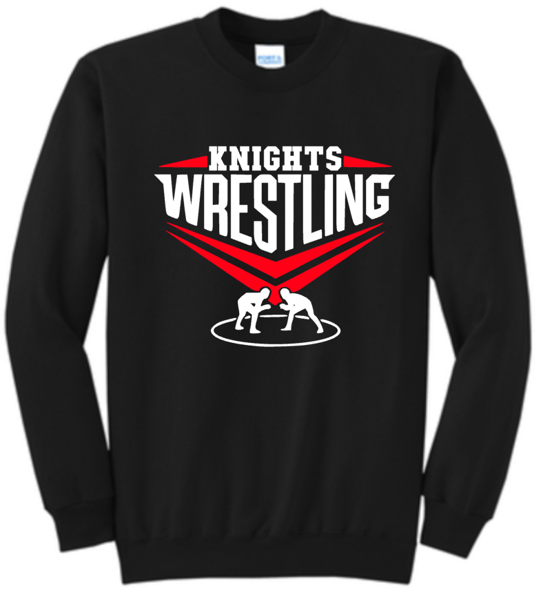 KW Knights Wrestling Crewneck Sweatshirt #3