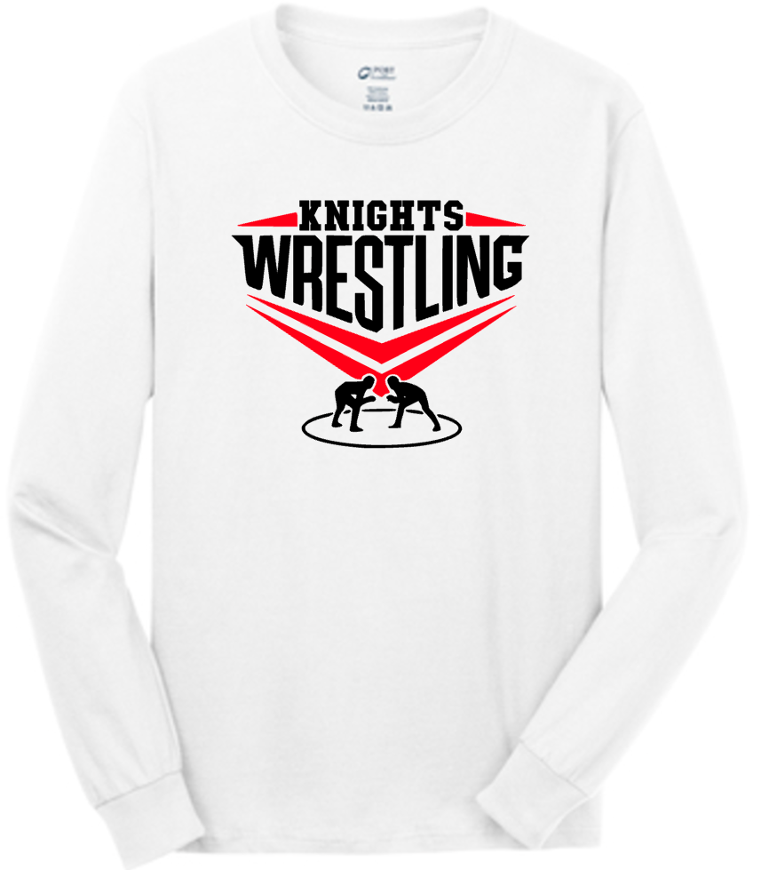 KW Knights Wrestling Long Sleeve T-Shirt #3