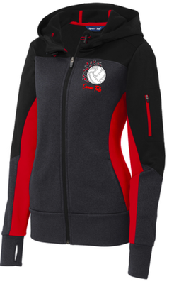 Ladies CFJO #3 Hooded Zip Up