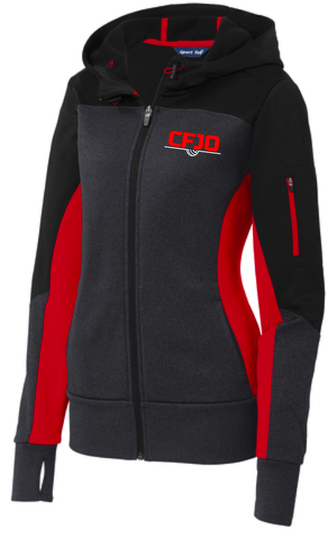 Ladies CFJO #2 Hooded Zip Up