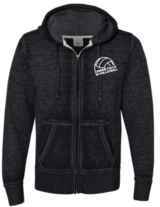 CFJO Vintage Zip Up Hoodie