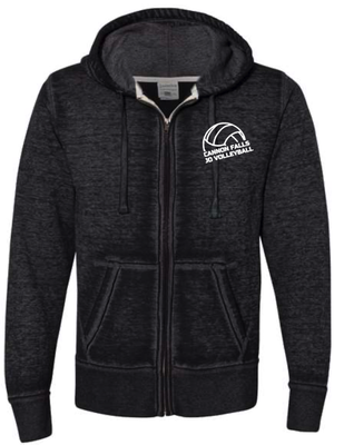 CFJO Vintage Zip Up Hoodie