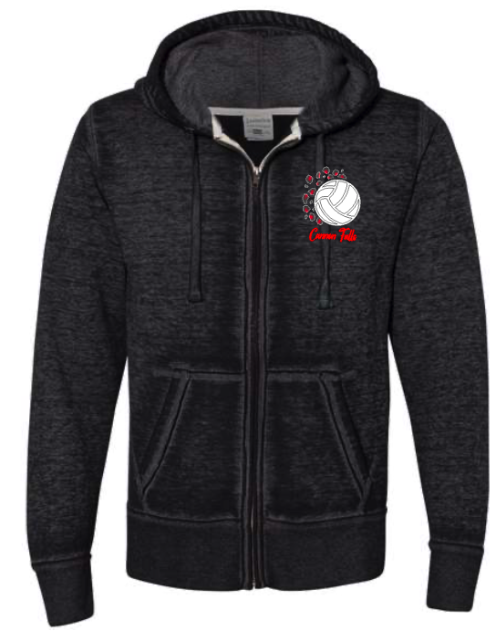 CFJO #3 Vintage Zip Up Hoodie