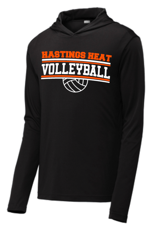 Hastings Heat #6 Performance Hooded Tee