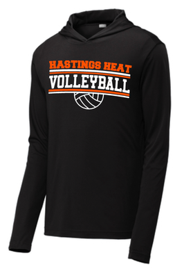 Hastings Heat #6 Performance Hooded Tee