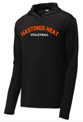 Hastings Heat #4 Performance Hooded Tee
