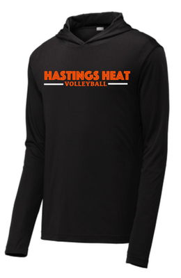 Hastings Heat #5 Performance Hooded Tee