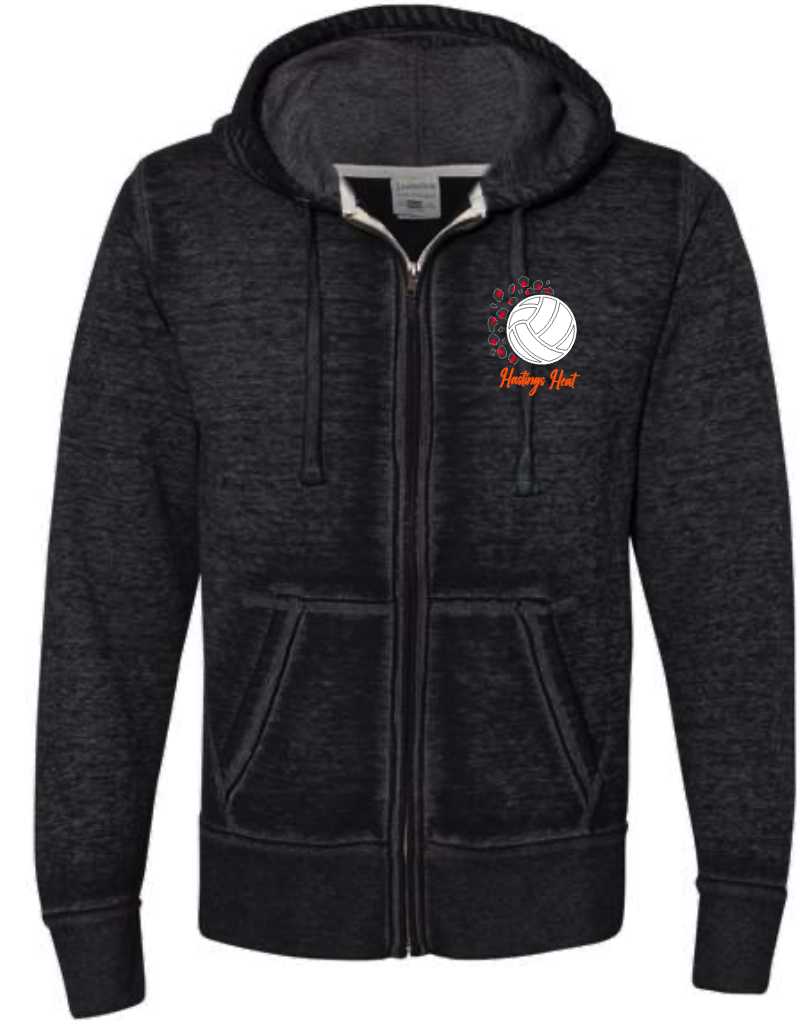 Hastings Heat #3 Vintage Zip Up Hoodie