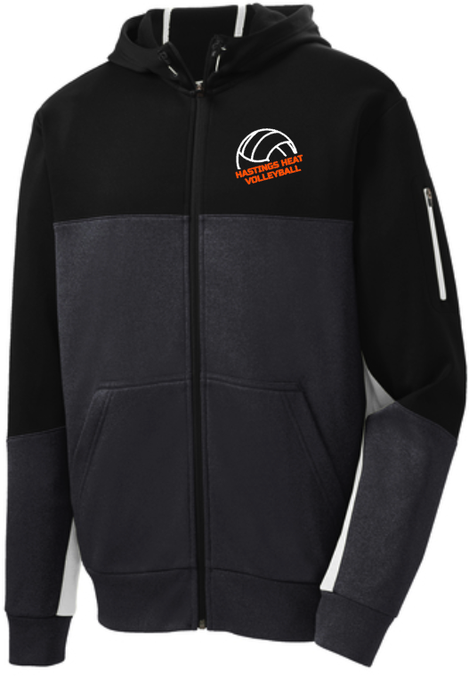 Hastings Heat Colorblock Zip Up