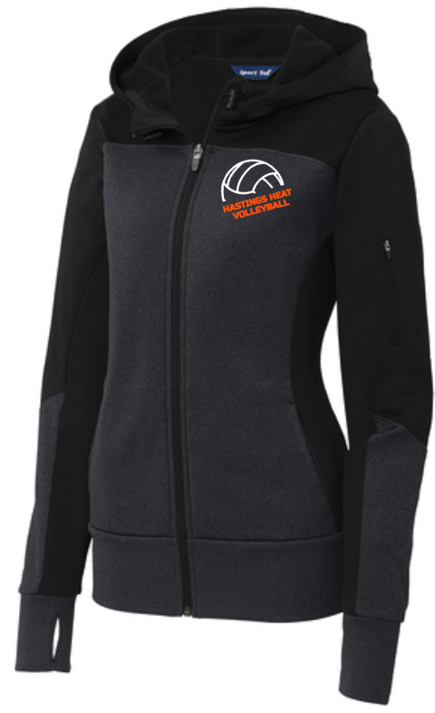 Ladies Hastings Heat Hooded Zip Up
