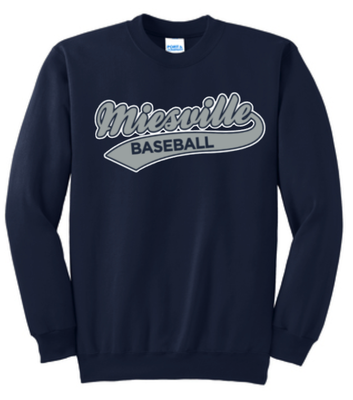 Miesville Baseball Fan Crewneck