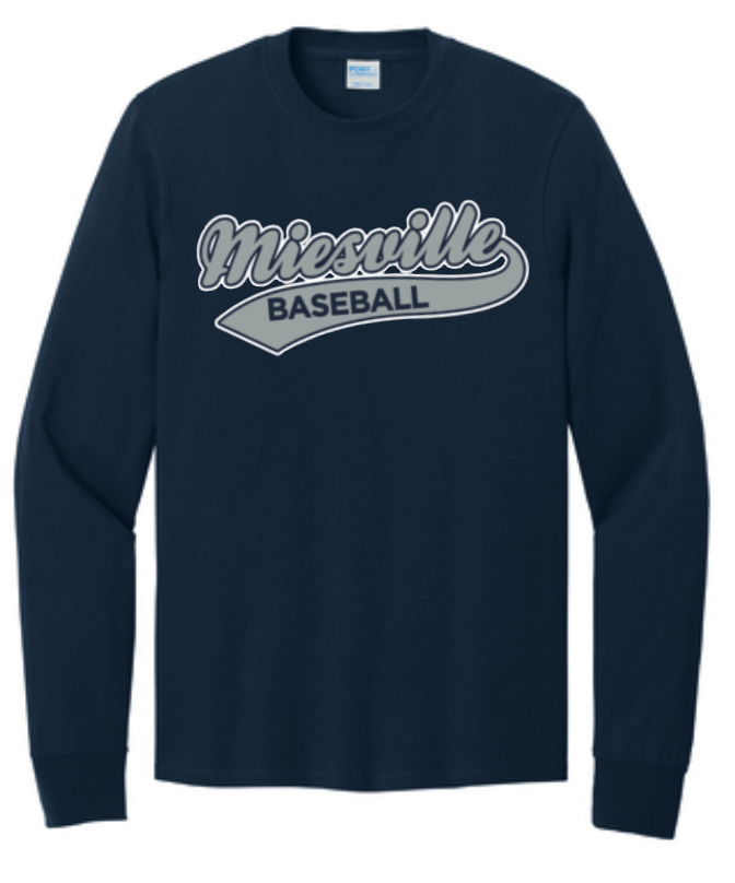 Miesville Baseball Fan Long Sleeve Shirt