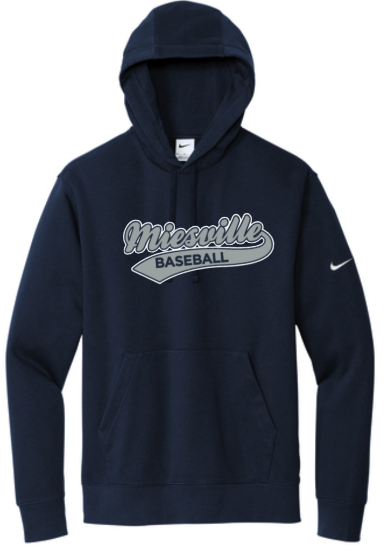 Miesville Baseball Fan Nike Hooded Sweatshirt
