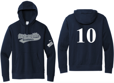Miesville Jersey Fan Nike Hooded Sweatshirt