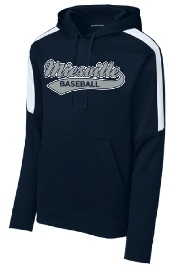 Miesville Baseball Fan Sport Tek Performace Hoodie