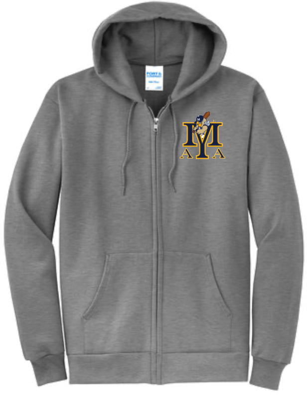 Miesville MYAA Fan Zip Up Hooded Sweatshirt