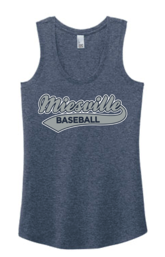 Miesville Baseball Fan Women&#39;s Racerback Tank
