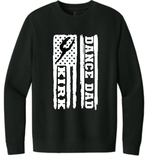 Dance Dad Design Crewneck Sweatshirt