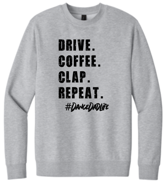 #DanceDadLife Crewneck Sweatshirt