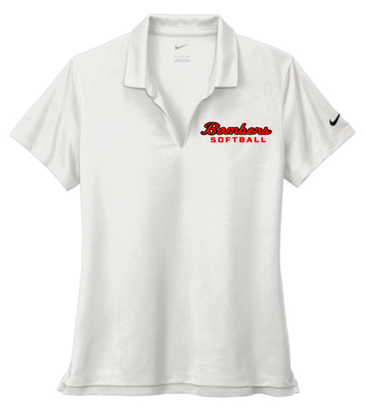 Nike Women&#39;s DriFIT Bombers Softball Polo