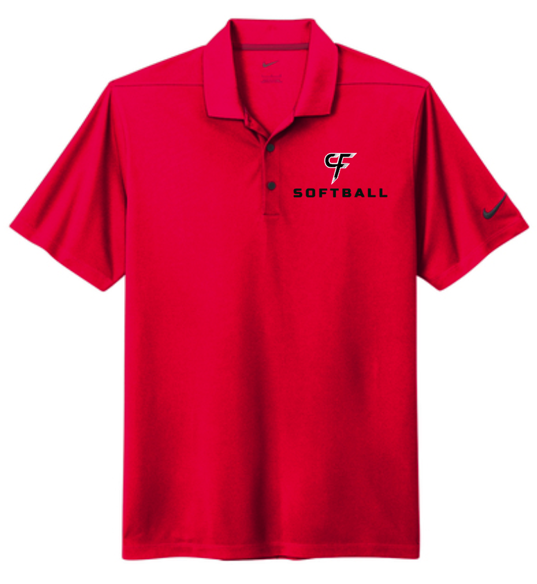 Nike Men&#39;s DriFIT Polo Cannon Falls Softball