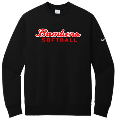 Nike Bombers Softball Crewneck
