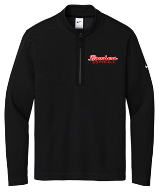 Nike 1/4 Zip Performance Bombers Softball