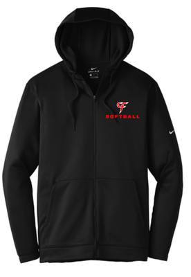 Nike Performance Zip Up Cannon Falls Softball