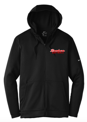 Nike Performance Zip Up Bombers Softball