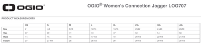 Women's OGIO KW-G Track Joggers