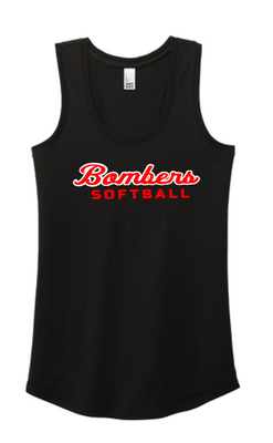 Women's District Bombers Softball Tank