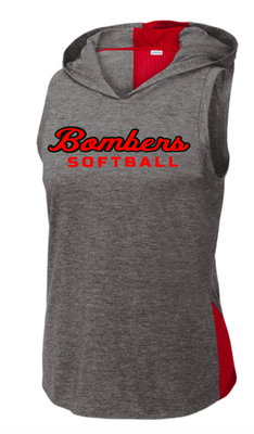 Sport Tek Women&#39;s Tank Bombers Softball