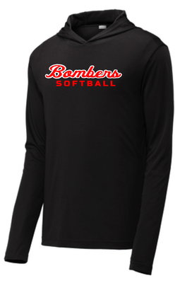 Bombers Softball Performance Hooded Tee