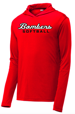 Bombers Softball Performance Hooded Tee