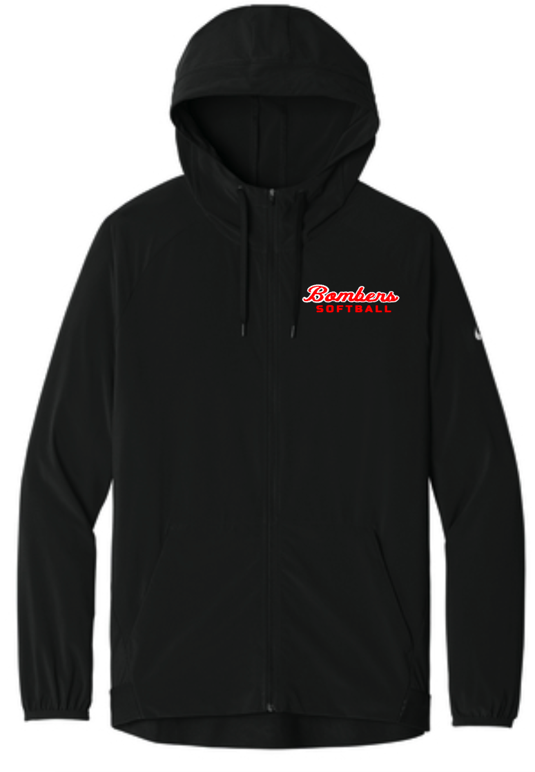 Bombers Softball Nike Pro Hooded Jacket