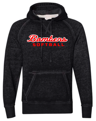 Bombers Softball Vintage Hoodie