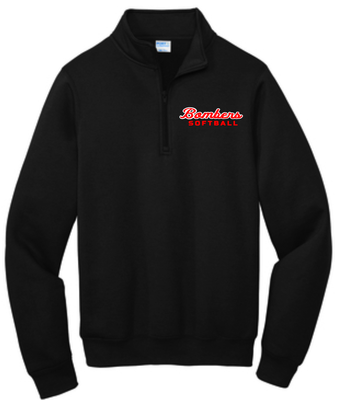 Bombers Softball P&amp;C 1/4 Zip Up
