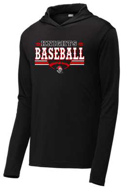 KW Baseball #6 Performance Hooded Tee