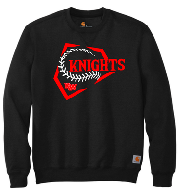 KW Baseball #4 Carhartt Crewneck