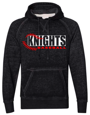 KW Baseball #3 Vintage Hoodie